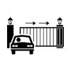 Portões automatizados
